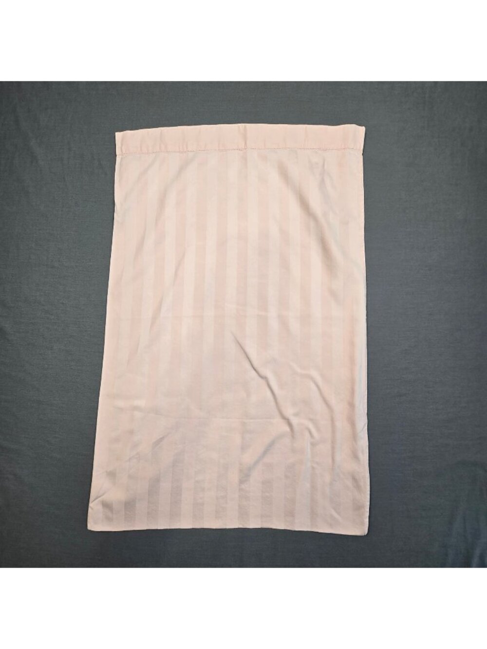 Charter Club Standard/Queen Damask Pillowcase 100% Cotton Pink Striped